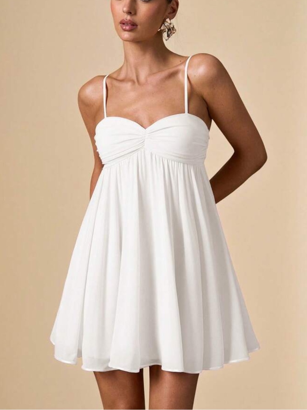 White Mini Dress